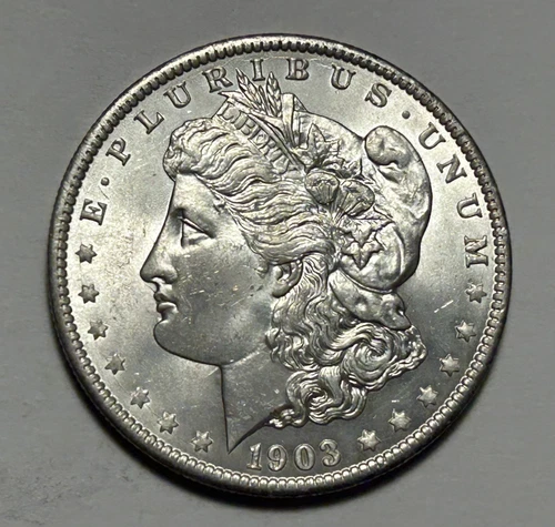 1903 O  MORGAN DOLLAR CH BU