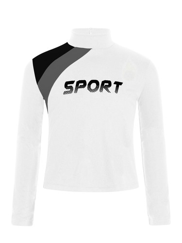 Girl Sweatshirt Workout Activewear Stylish Sport Tops Athletic Coat Casual Yoga - Picture 34 of 84