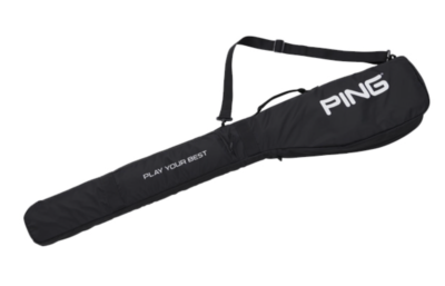 PING ブラック ゴルフバッグ GB-F2406 Ping Japan Golf Carry Caddy Club Case Bag 5-6 Clubs GB-P2406