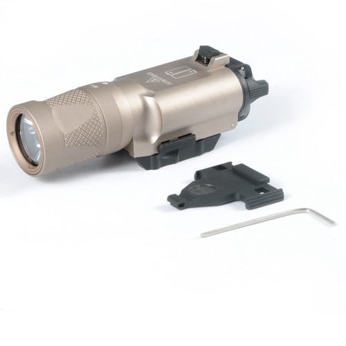 X300V IR Gun Flashlight Tactical Torch Airsoft LED Light Black / Tan - Picture 3 of 9