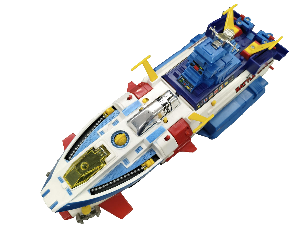Battle Fever J Chogokin Robo GB-03 DX Battle Shark Set Popy figure