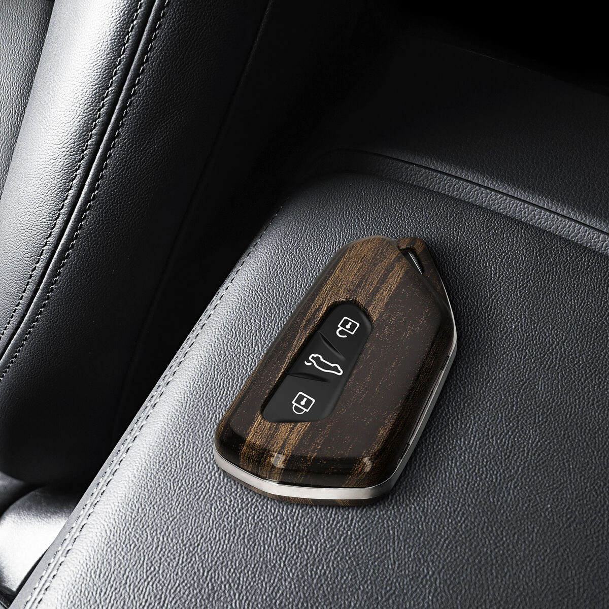 Hülle für VW Golf 8 Autoschlüssel Kunstleder Case Schlüssel Car