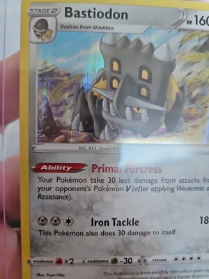 bastiodon pokemon card Bastiodon GL - 2/111 Reverse Holo Rare main image 0