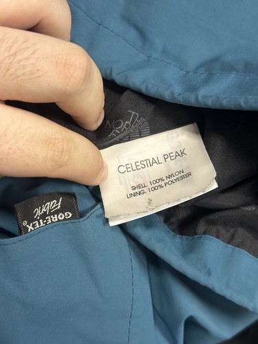 Vintage The North Face Jacket Mens Large Blue Celestial Peak Gore Tex 90s TNF* - Picture 10 of 12