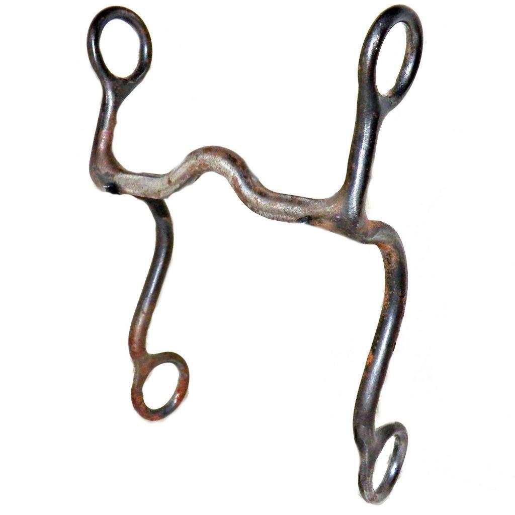 Maker Marked SPG1 Cavalry S Shank Cheek Low Port Curb Mouthpiece Show