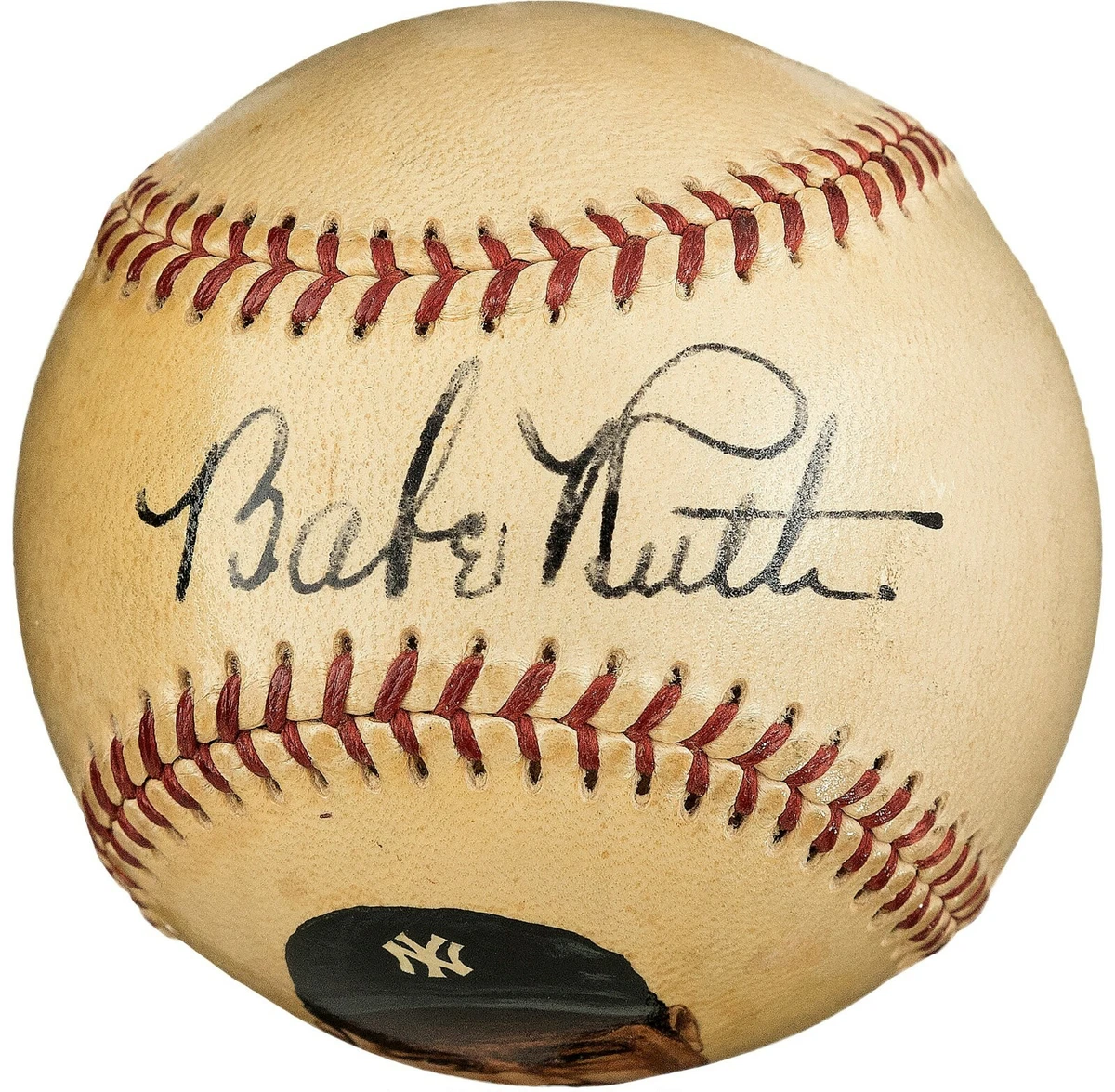Babe ruth on sale signed baseball