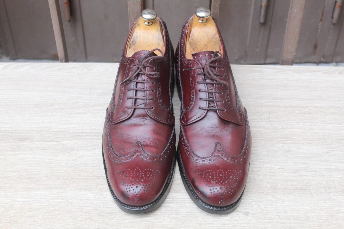 Bottes à Lacets Alden 4605H En Daim Marron - Pointure 8 Pour Homme - Occasion En Très Bon état, Style Classique