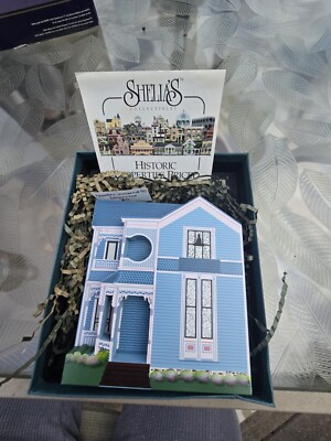 TATMAN HOUSE EUREKA SPRINGS ARKANSAS Sheila's House Shelf Sitter 1996