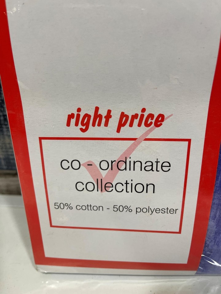 Wilkinsons Right Price Checkmate Lilac Single Bed Quilt Duvet Cover & Pillowcase eBay