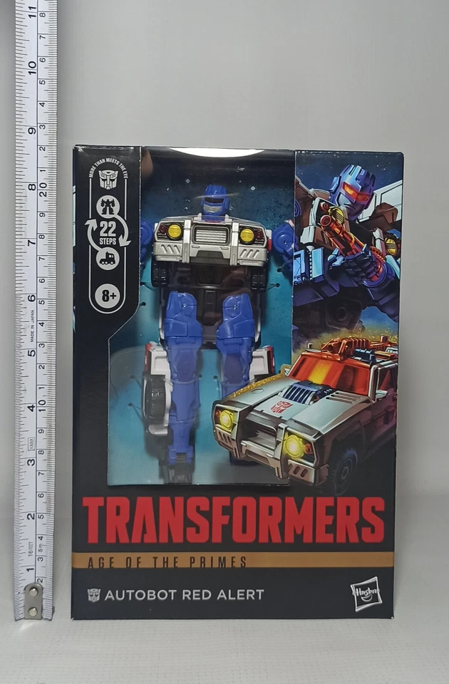 HASBRO 2025 TRANSFORMERS AGE OF THE PRIMES VOYAGER CLASS ARMADA RED ALERT MISB - Image 2 of 4