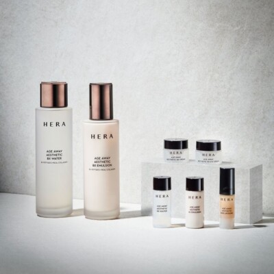 HERA Age Away Aesthetic BX  Skin Care Duo Set  Anti-Aging Wrinkle K-Beauty