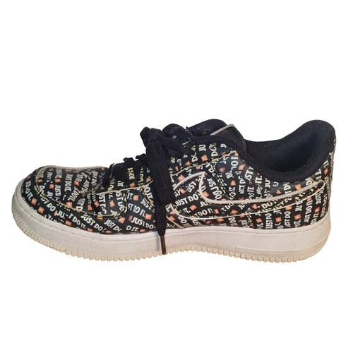 Nike Air Force 1 Low '07 LV8 Just Do It Trainers Shoe Size UK 8 AO6296-001 - Picture 6 of 12