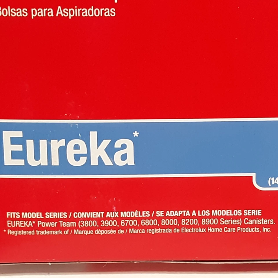 Eureka Filtrete 3M Vacuum Bags V 67716 Eureka Power Team 14171/52358B/57698 - Image 3 of 4