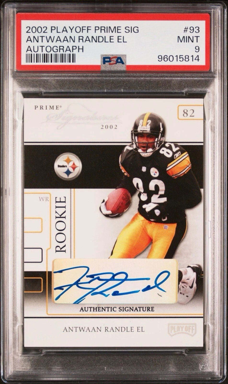 Antwaan Randle El Playoff Prime Signatures #93 Base