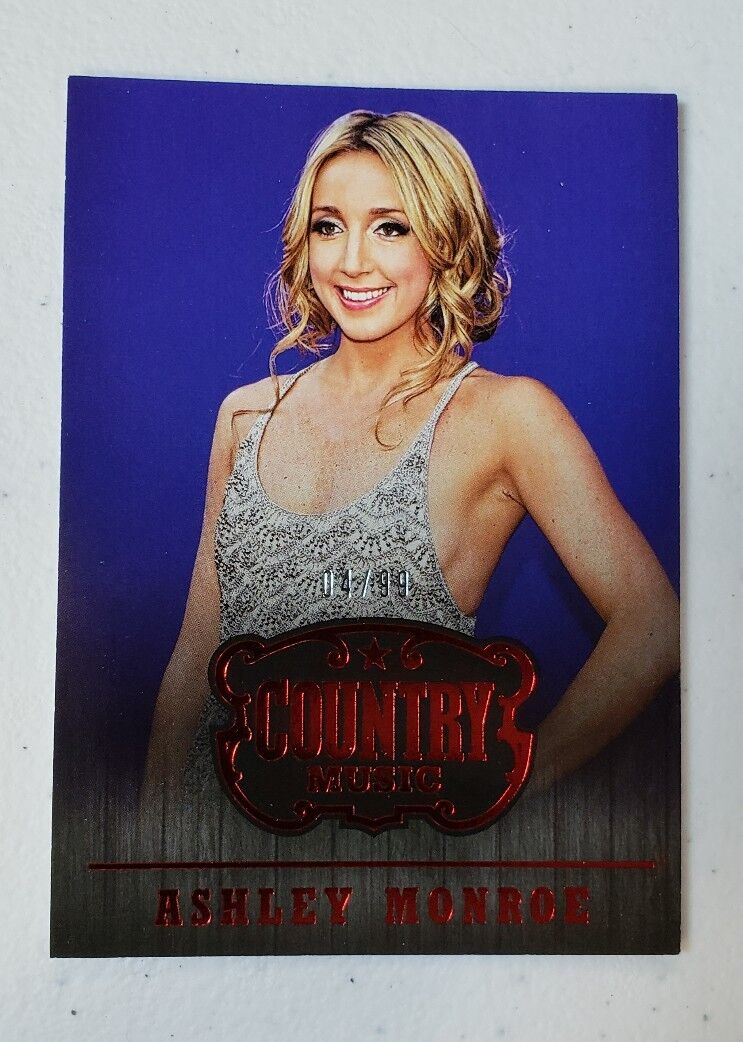 2015 Country Music Red #48 Ashley Monroe SN 04/99