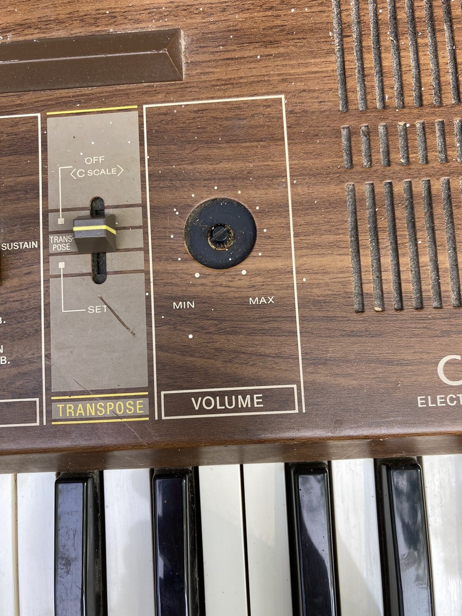 希少 CASIO カシオトーン Casiotone CT-405 シンセサイザー Vintage Casio Casiotone 405 Keyboard Piano Organ | eBay