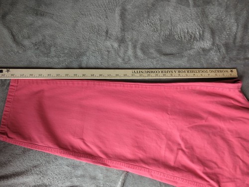 90s Dockers Chinos Vintage Mom Pants Pink Size 20W Pink Made In The USA - Picture 6 of 9