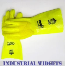 MCR Safety Ninja Alchemy Chemical Cut Impact Resistant Hi Viz Gloves XL N2659HVL