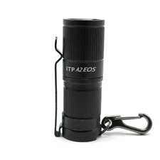 iTP A2 EOS 3 Mode 230 lumen Keychain Mini Flashlight w/ Magnet End light