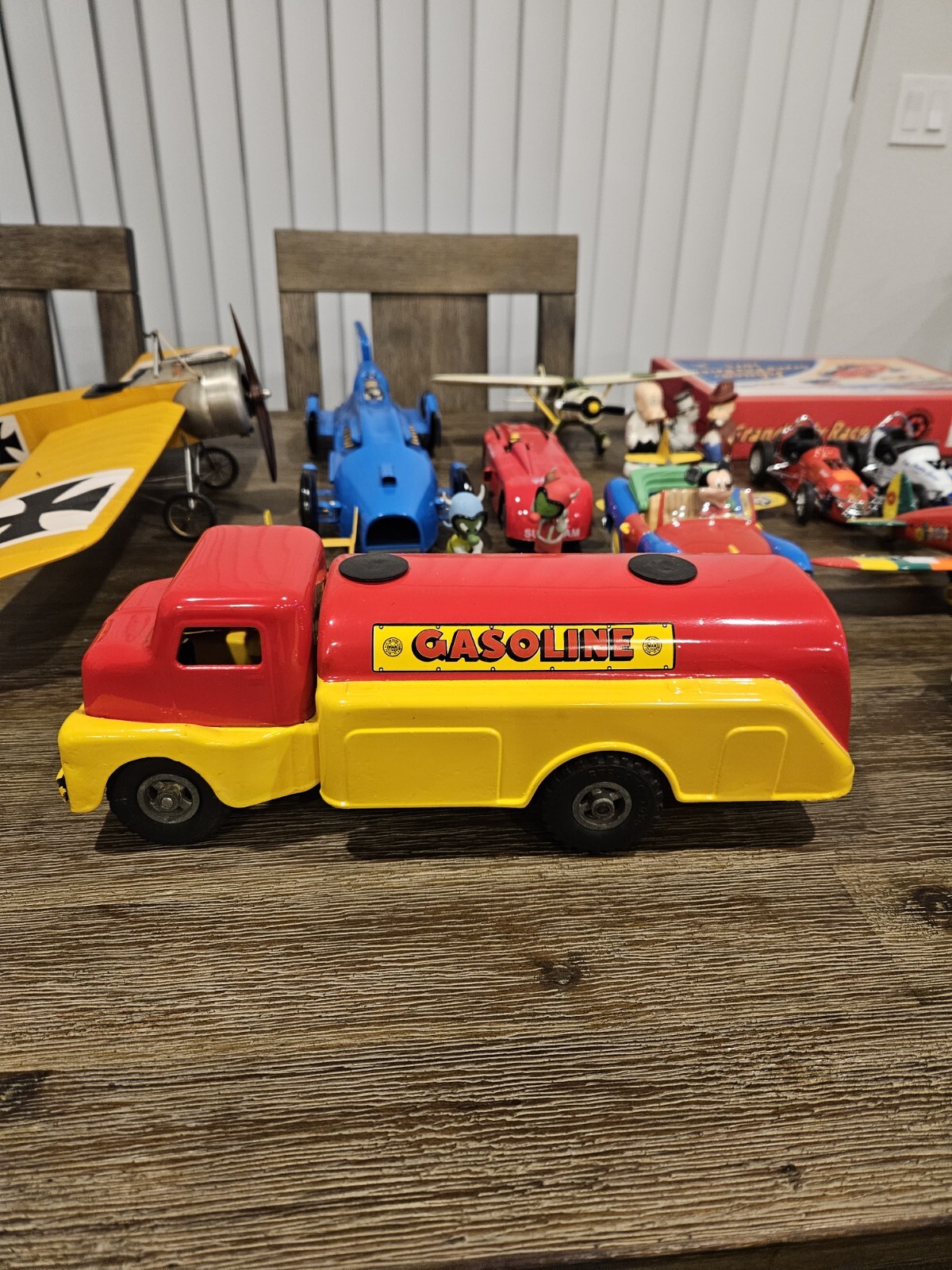 Vintage Structo Gasoline Tanker Delivery Truck Steel Structo Toys eBay