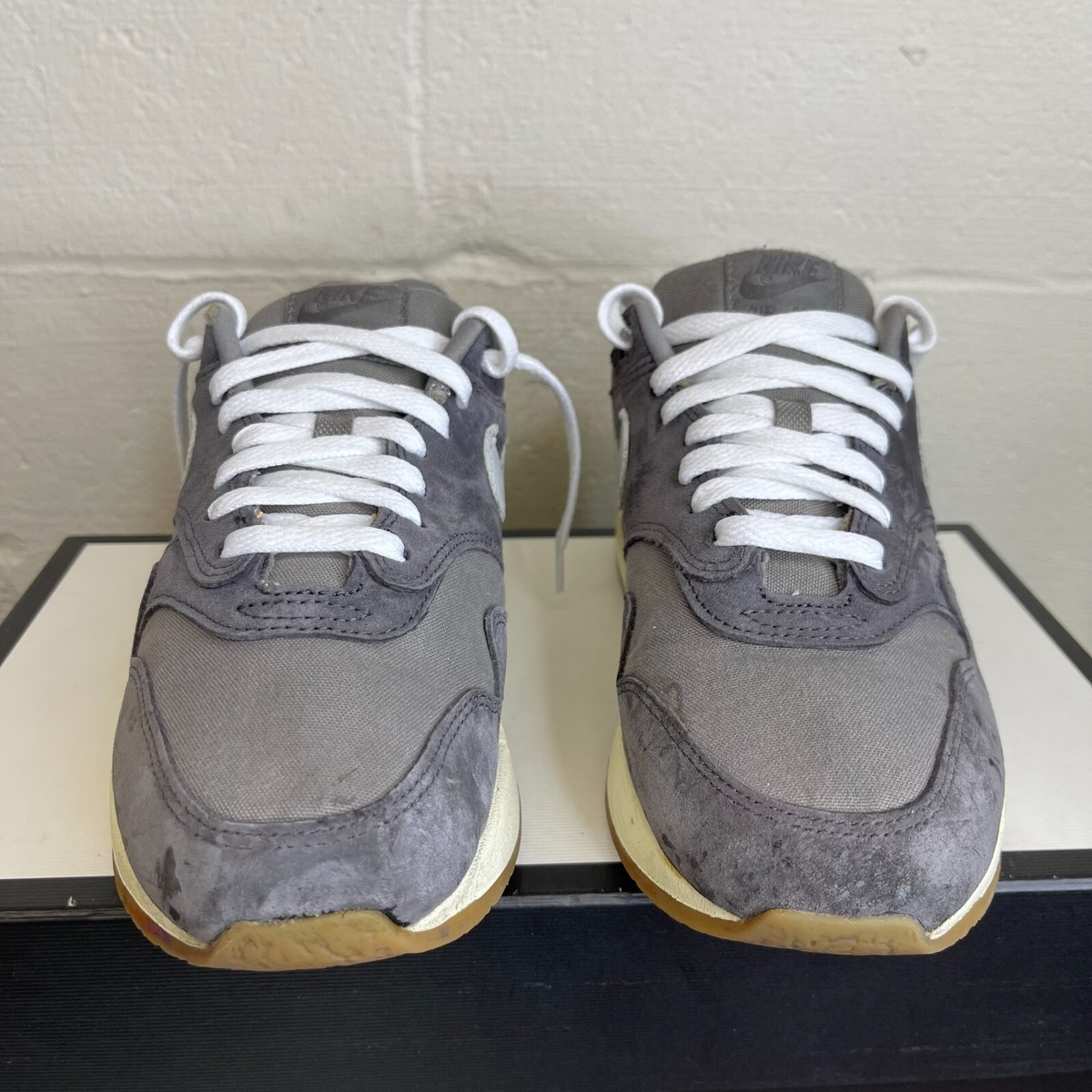 【本物保証 /関税・送料無料】Nike Air Max 1 Crepe Soft Grey NIKE AIR MAX 1 CREPE 