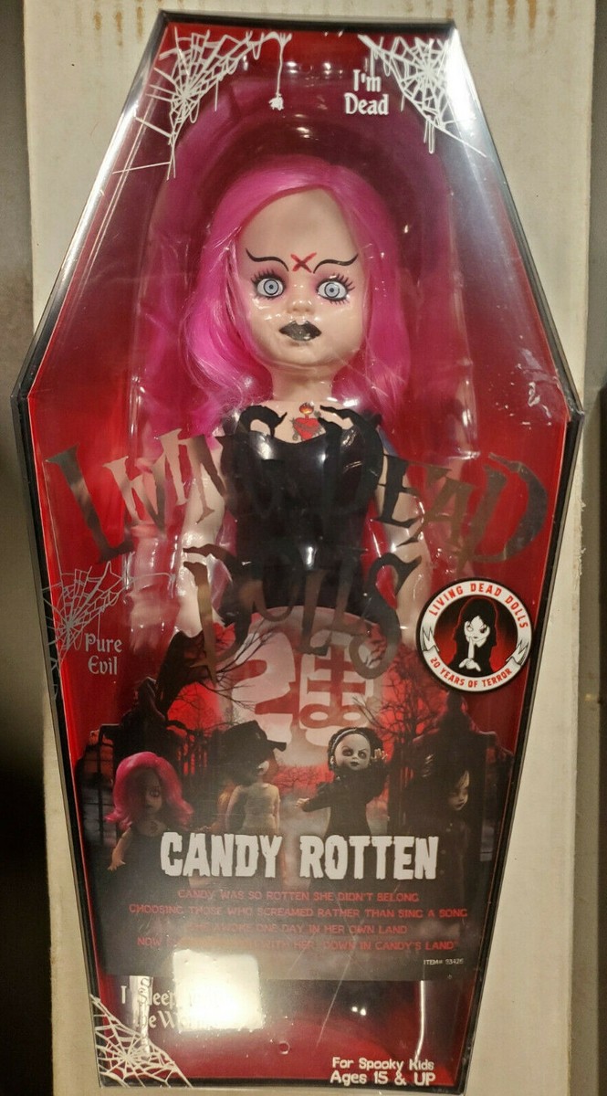リビングデッドドールズ CANDY ROTTEN Living Dead Dolls series 35 CANDY ROTTEN in Sealed Coffin