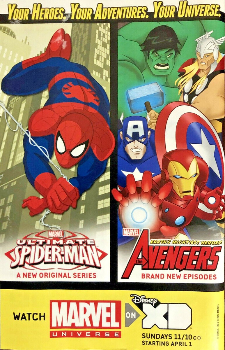 RARE GIVEAWAY PROMO VARIANT ULTIMATE SPIDERMAN PREMIERE DISNEY