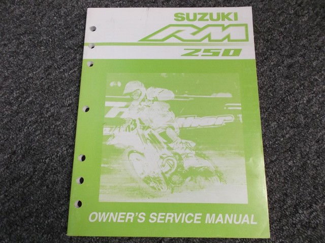 Suzuki rmz 250 manual