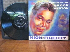 BROOK BENTON- ITS JUST A MATTER OF TIME- MG 20421- VINYL RECORD- VG+