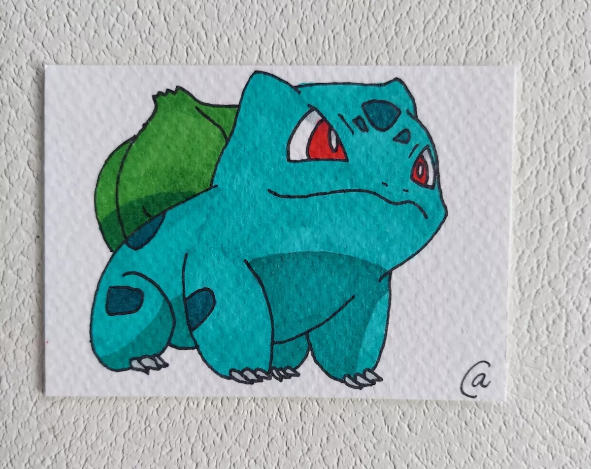 Bulbasaur  Pokemon tattoo, Pokemon drawings, Cute sketches