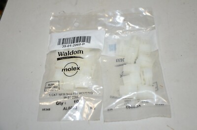 Molex 39-01-2060 39-01-2040 22-05-2031 Mini Fit Connector Housing 4 & 6 Circuit 