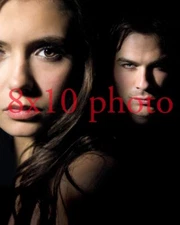 THE VAMPIRE DIARIES #337,NINA DOBREV,IAN SOMERHALDER,8X10 photo