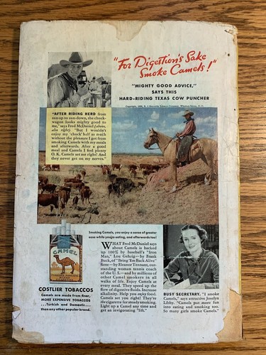Dime Detective Magazine February 1937 Classic Cover Vintage Pulp Magazine - Picture 5 of 10