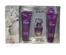 Paris Hilton Tease 3 pc gift set for Women -1.0 oz EDP SP+3.0 oz B/L+3.0 oz S/G