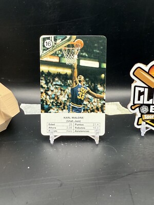 Karl Malone 1998 Fournier Estrellas Card Jazz (CBR)