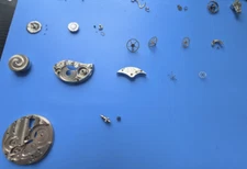 VINTAGE 18 SIZE ELGIN 21 JEWEL VERITAS GRADE 239 MODEL 8 POCKET WATCH PARTS