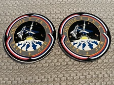 NASA Space Shuttle / MIR Program Patch Both US AND Russian Patch
