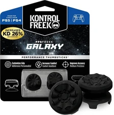 KontrolFreek FPS Freek Galaxy Black for PlayStation 4 (PS4) and PlayStation 5 (P