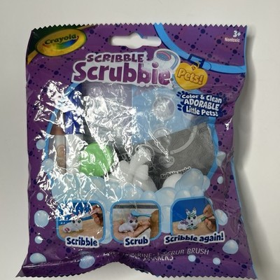 Crayola Scribble Scrubbie Pets Color & Clean Toy Set Kids 3+