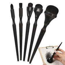 Blending Brushes For Charcoal Drawing 5 Pieces Drawing Tool Charcoal