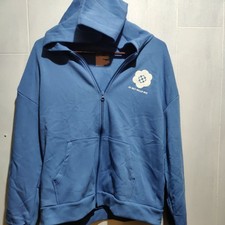 Cat  Jack Girls XXL 18plus Zip-Up Fleece Hoodie Sweatshirt Blue NWT