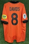 DAVIDS #8 MENS NETHERLAND HOLLAND 2000/2002 FOOTBALL SOCCER SHIRT JERSEY SIZE XL