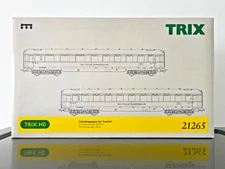 TRIX 21265 H0 - SET OF EXPRESS TRAIN CARS "LORELEY" - AB4üwe-B4üe - NEW! (GD-5307)