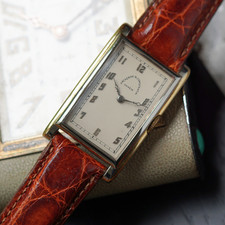Vacheron Constantin Vintage Art Deco 18k Two-...