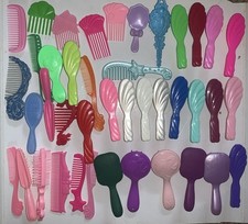 Lot Of Barbie Size Doll Brushes Combs
