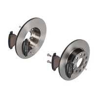 Brembo Bremsscheiben Ø272Mm + BremsbelÄGe Hinten FÜR VW Golf 6 5K1 Touran 1T3