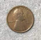 1909 VDB ** Wheat Penny** Fine Condition - Philadelphia Mint  - Actual Scan -