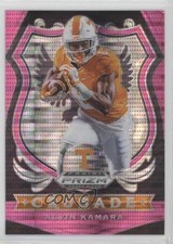 2020 Panini Prizm Draft Picks Crusade Pink Pulsar Prizm Alvin Kamara #15 00am