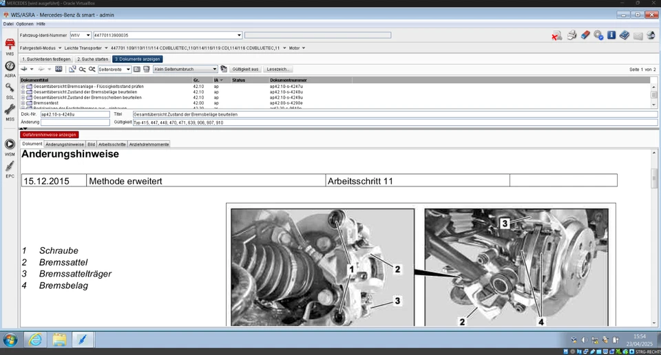 Mercedes Werkstatthandbuch 1986-2021/WIS/ASRA/EPC/SSL/MSS --Vorinstalliert— - Bild 3 von 4