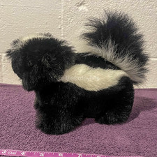 🦨 1996 Soundprints Smithsonian Backyard Skunk Plush Vintage Stuffed Animal ESSA